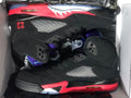 Jordan Air Jordan 5 Retro Sneakers Black Red Purple