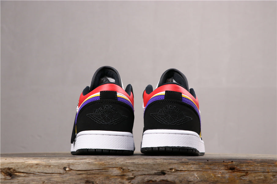 Nike Air Jordan 1 Low Purple Gold Sneakers CJ9216-051