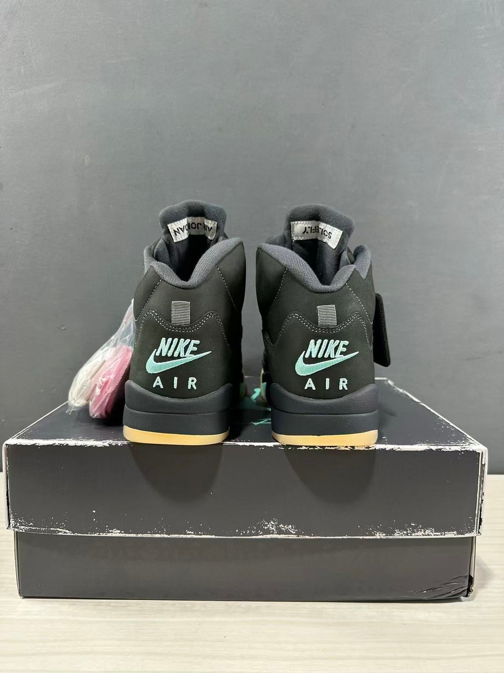 Jordan Air Jordan 5 Aqua Black Sneakers IU0734-001