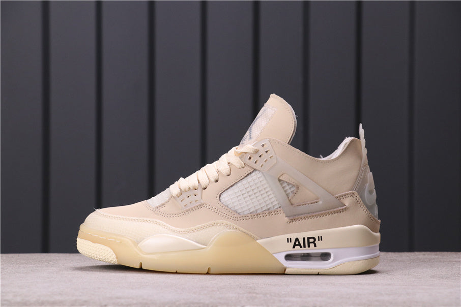 Jordan Air Jordan 4 Off-White Sail Sneakers CV9388-100