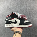 Air Jordan 1 High OG Black White Red Sneakers