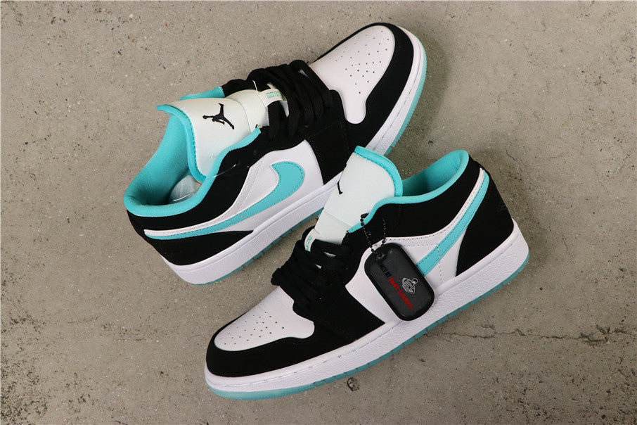 Air Jordan 1 Low White Island Green CQ9828-131 Sneakers
