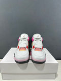 Jordan Air Jordan 4 Retro Comic Sneakers White Black Pink JA1135-100