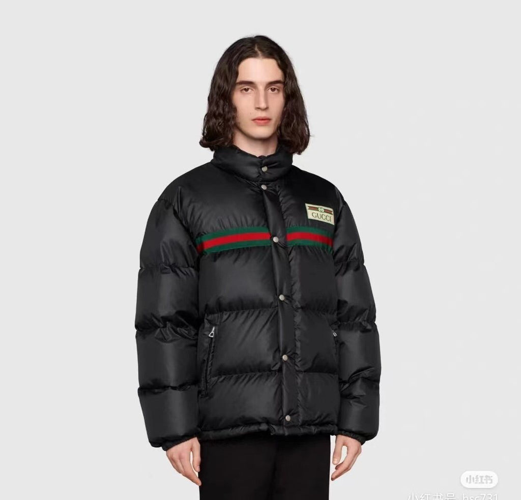 Gucci Black Quilted Puffer Jacket