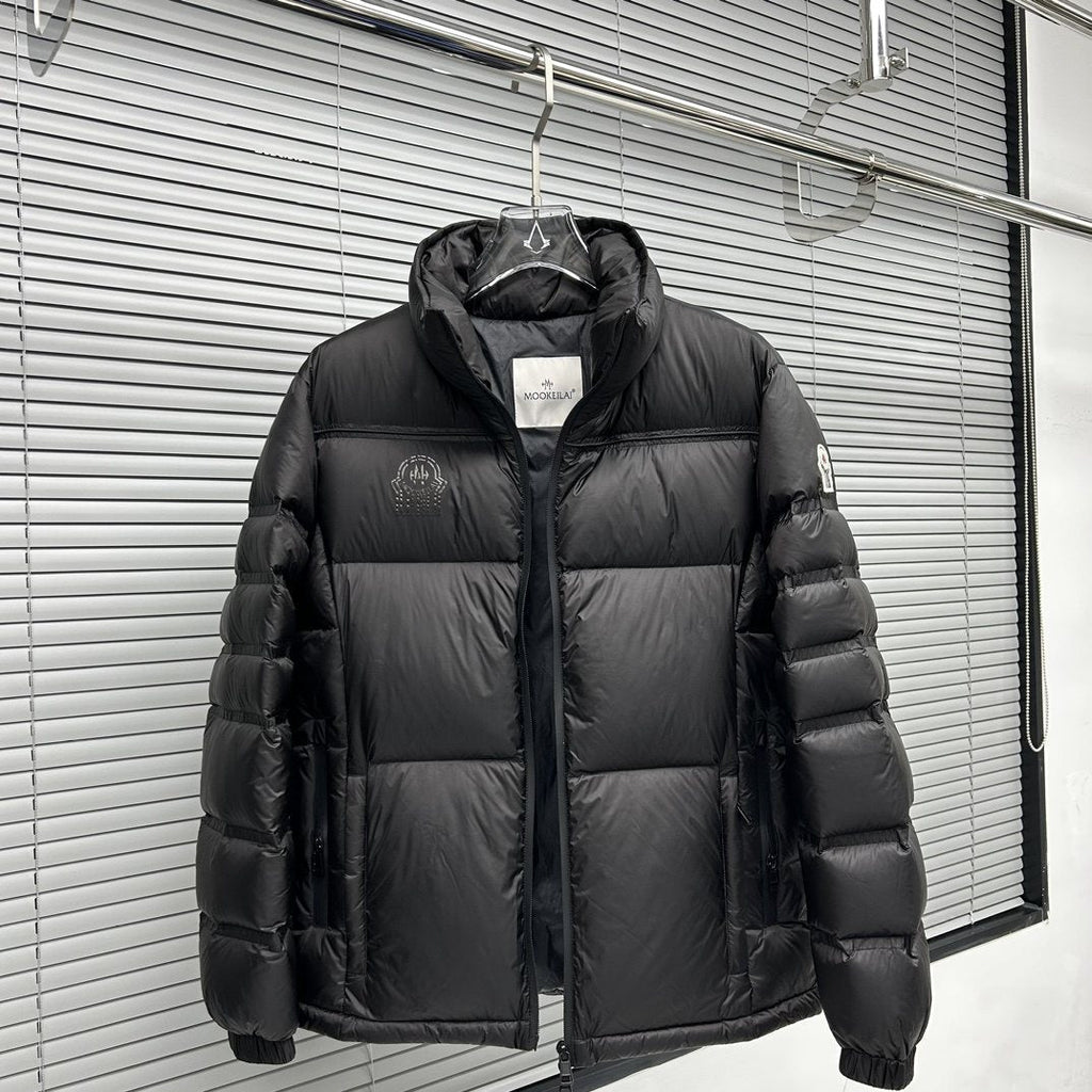 Moncler High-Collar Puffer Coat