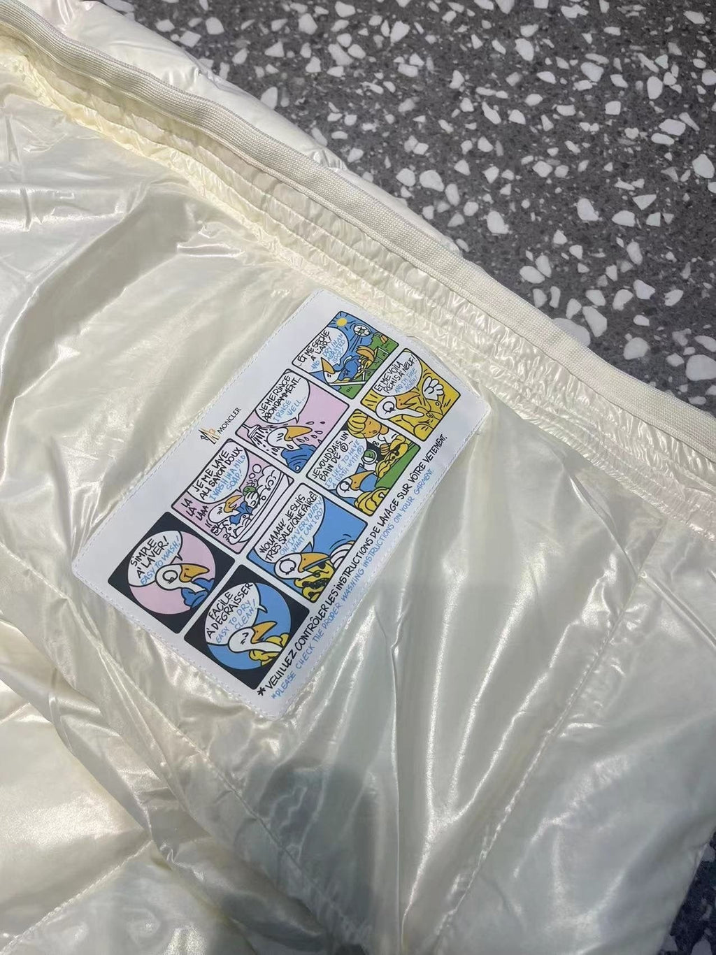 Moncler Women's Glossy Quilted Detachable Hood Puffer Coat