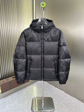 GUCCI Hooded Patterned-Panel Puffer Jacket