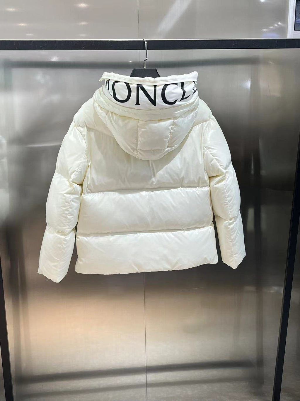 Moncler Women's Glossy Hooded Puffer Coat