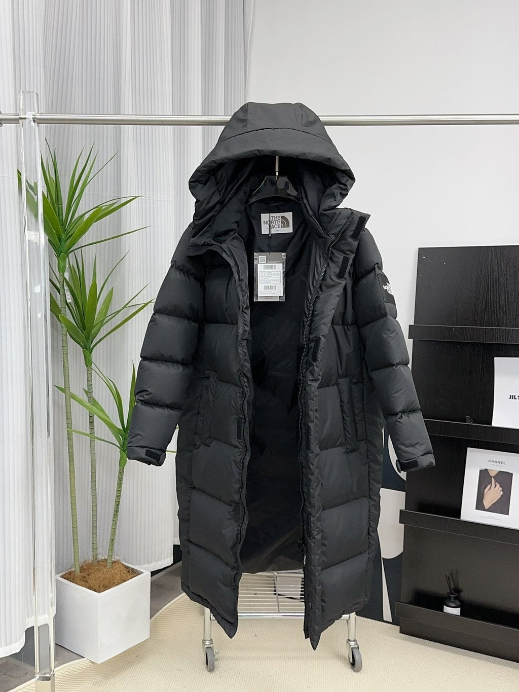 The North Face Longline Hooded Puffer Jacket