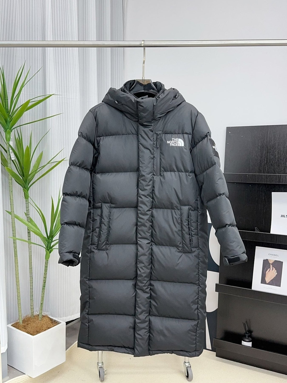 The North Face Longline Hooded Puffer Jacket