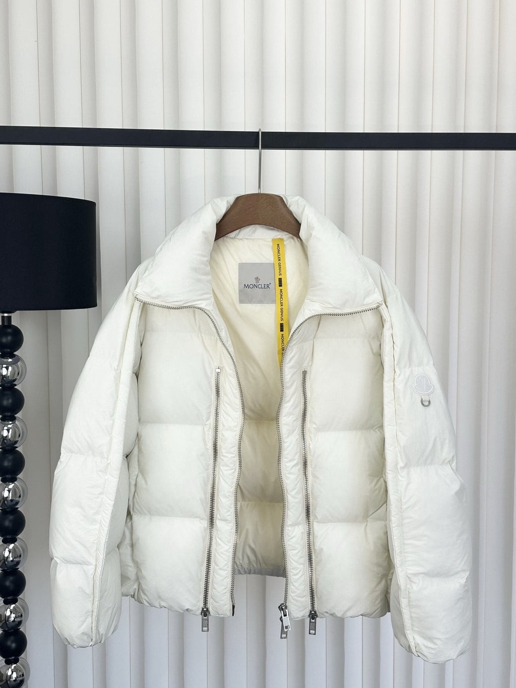Moncler Quilted Stand-Collar Puffer Coat