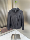 Gucci Tonal Monogram Hooded Zip Jacket