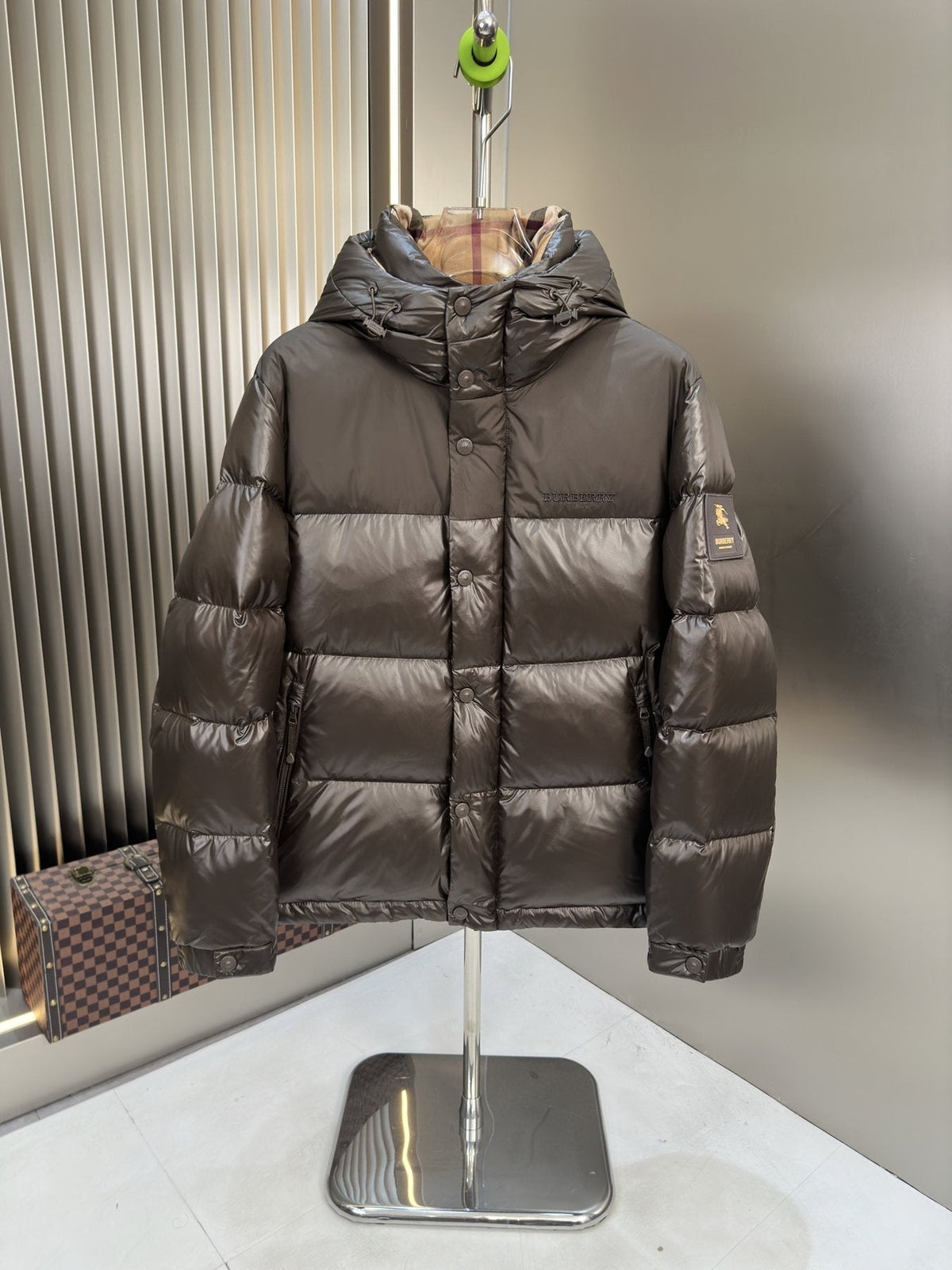 Burberry Hooded Quilted Puffer Jacket