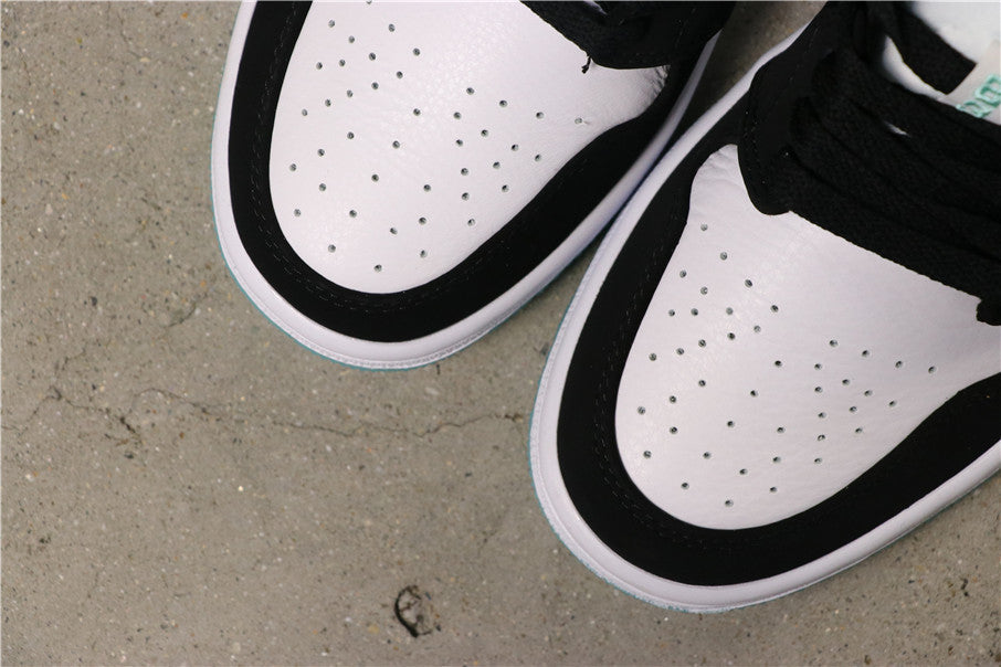 Air Jordan 1 Low White Island Green CQ9828-131 Sneakers