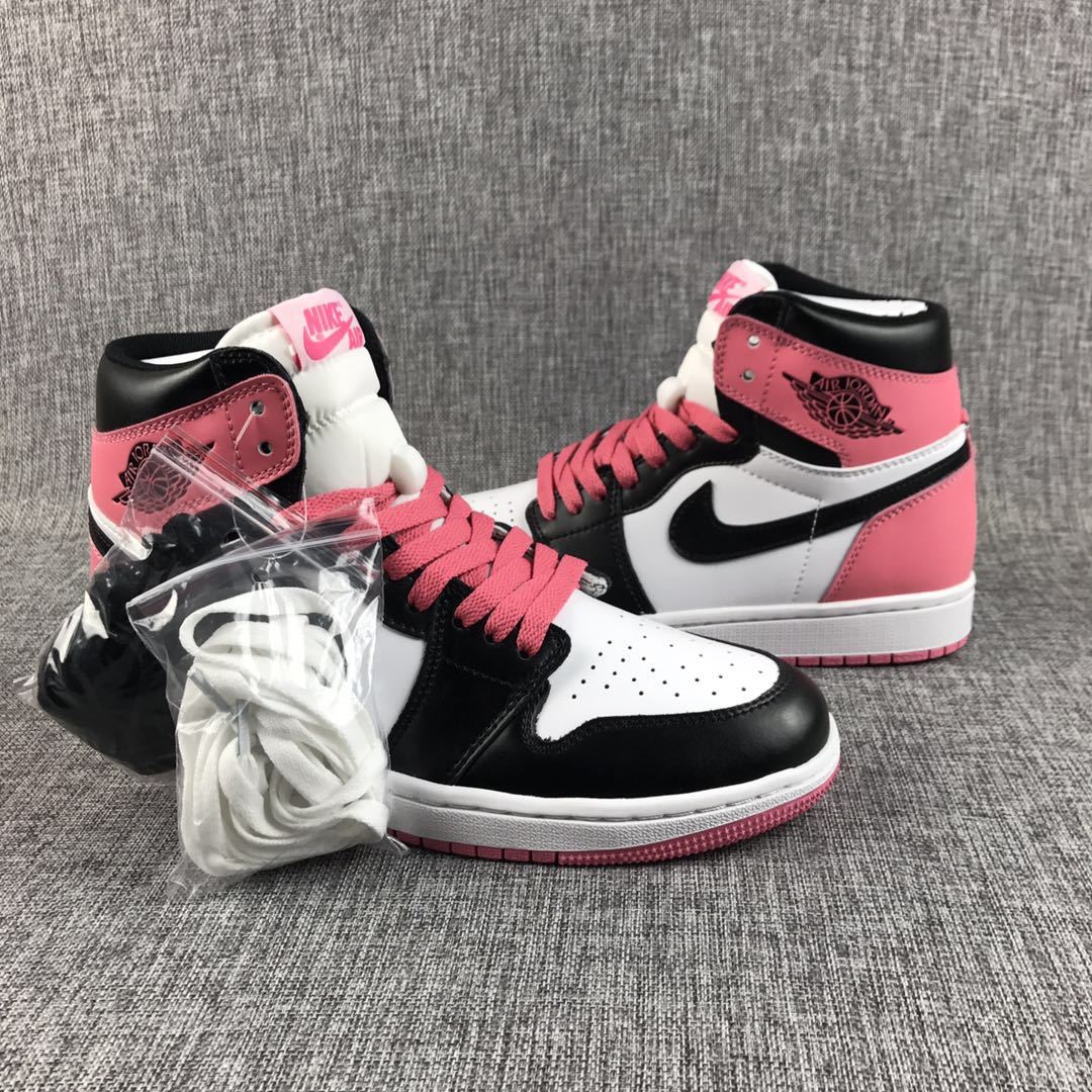 Jordan Air Jordan 1 High Sneakers Pink Black White 861428-101