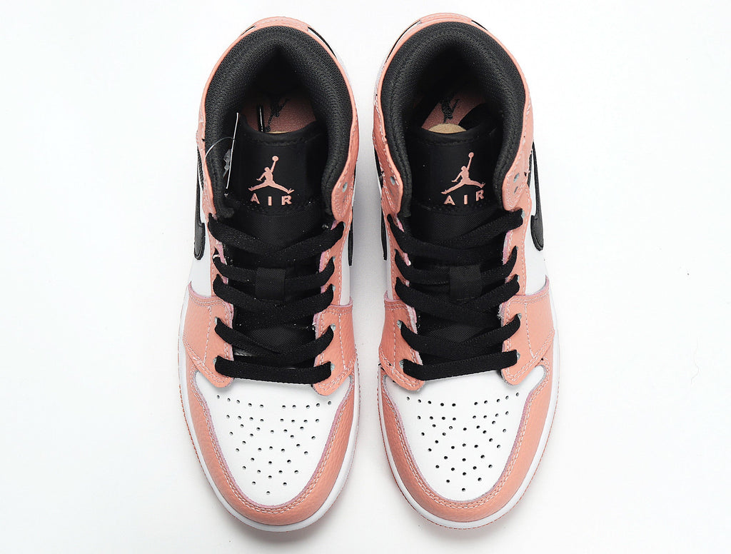 Jordan 1 Low Quartz Pink Sneakers Style 555112-603