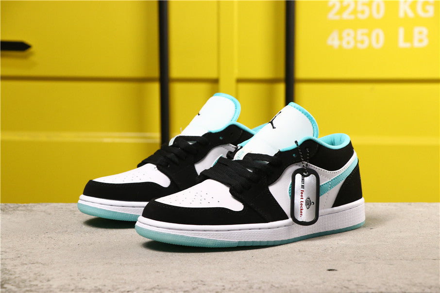 Air Jordan 1 Low White Island Green CQ9828-131 Sneakers