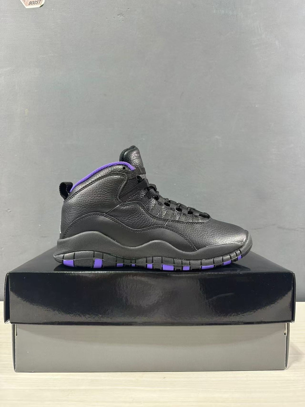 Jordan Air Jordan 10 High-Top Sneakers Black Purple 130209-051