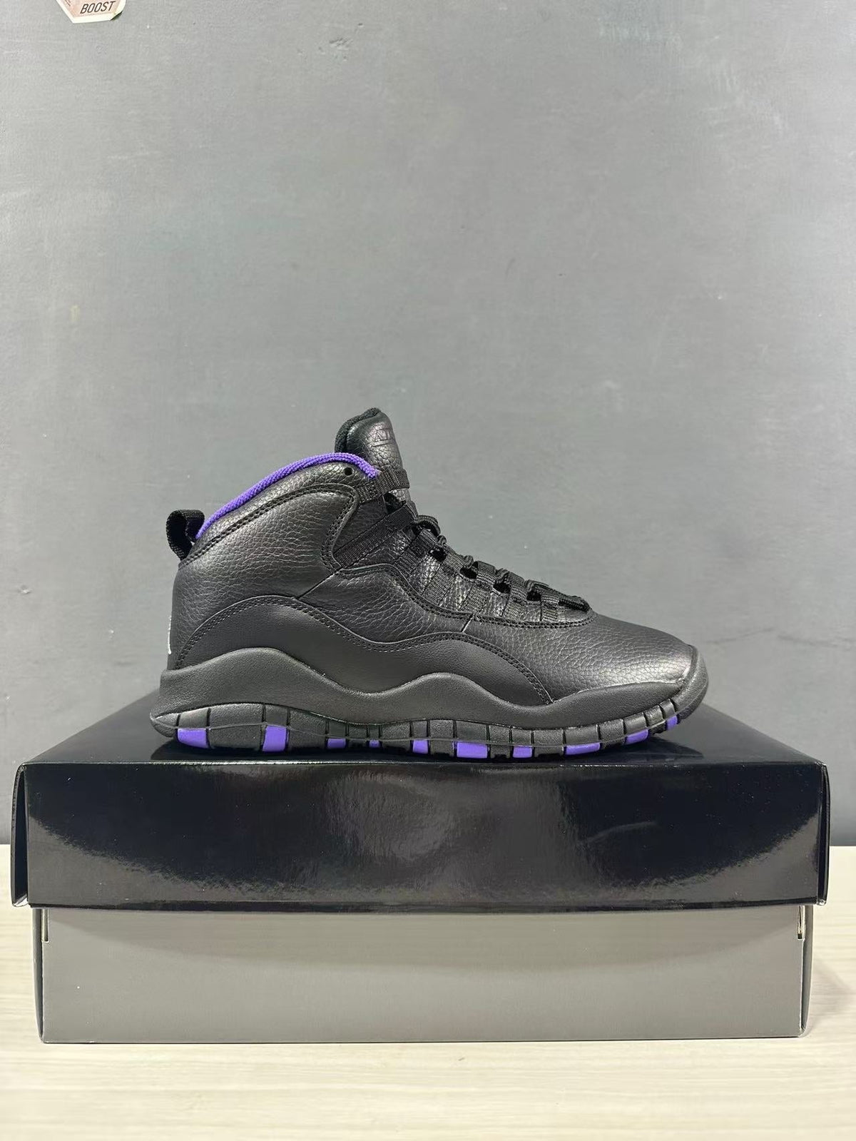 Jordan Air Jordan 10 High-Top Sneakers Black Purple 130209-051