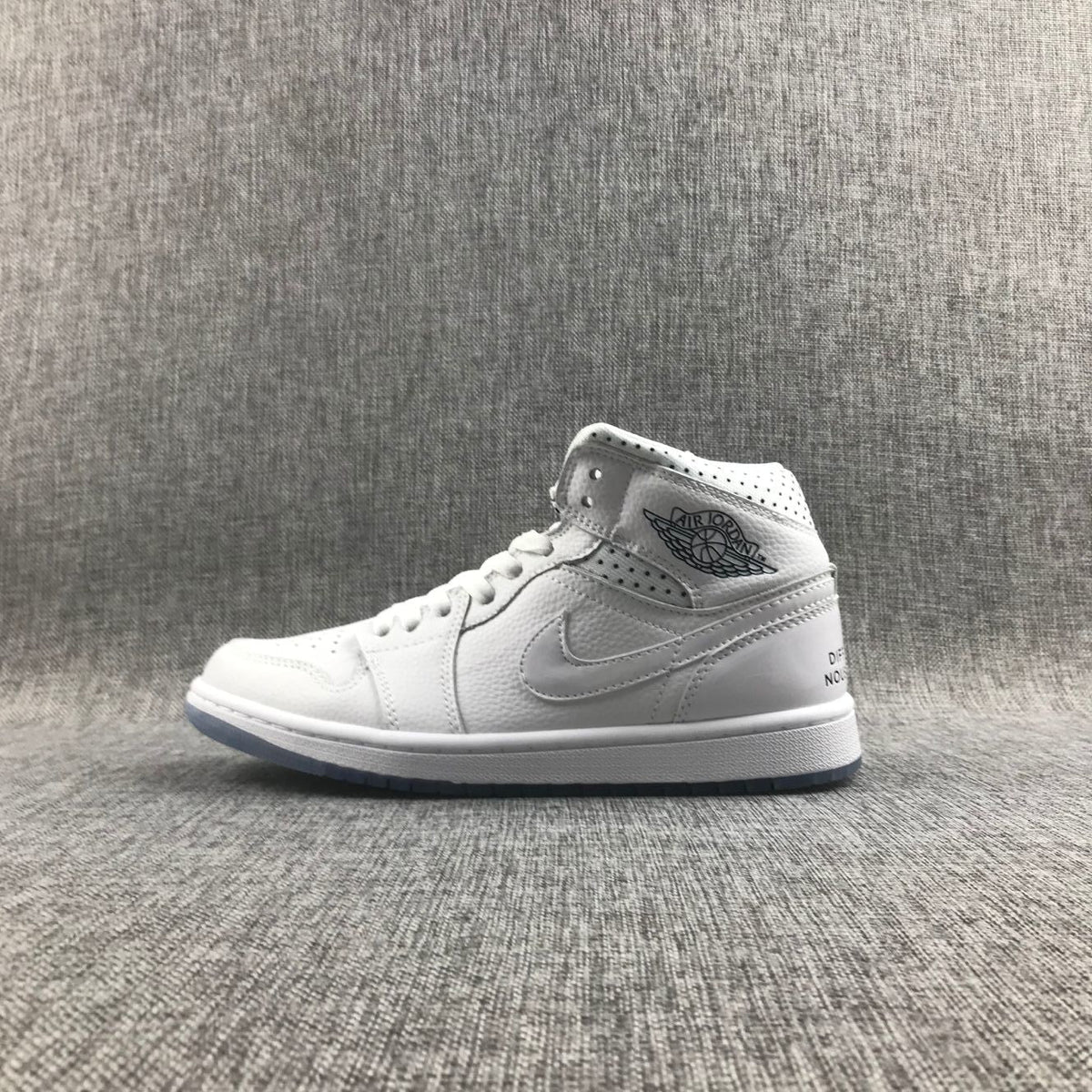 Air Jordan 1 Mid Unite Totale White Sneakers CI9100-100