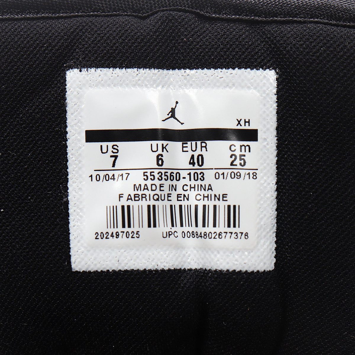 Jordan Air Jordan 1 Low Panda Black White Sneakers 553560-103
