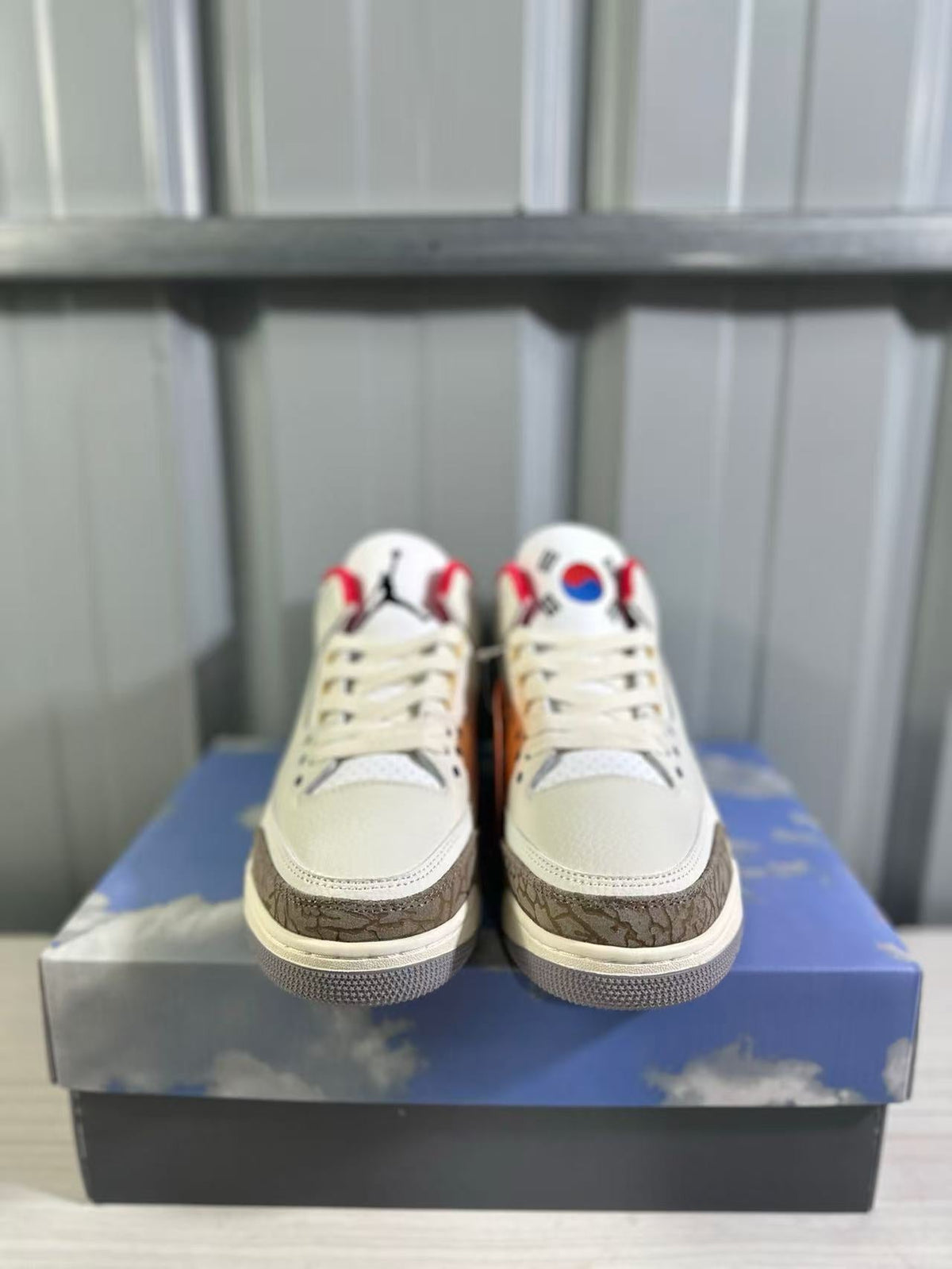 Jordan Air Jordan 3 Retro OG SP Sneakers White Blue Red IB1482-100