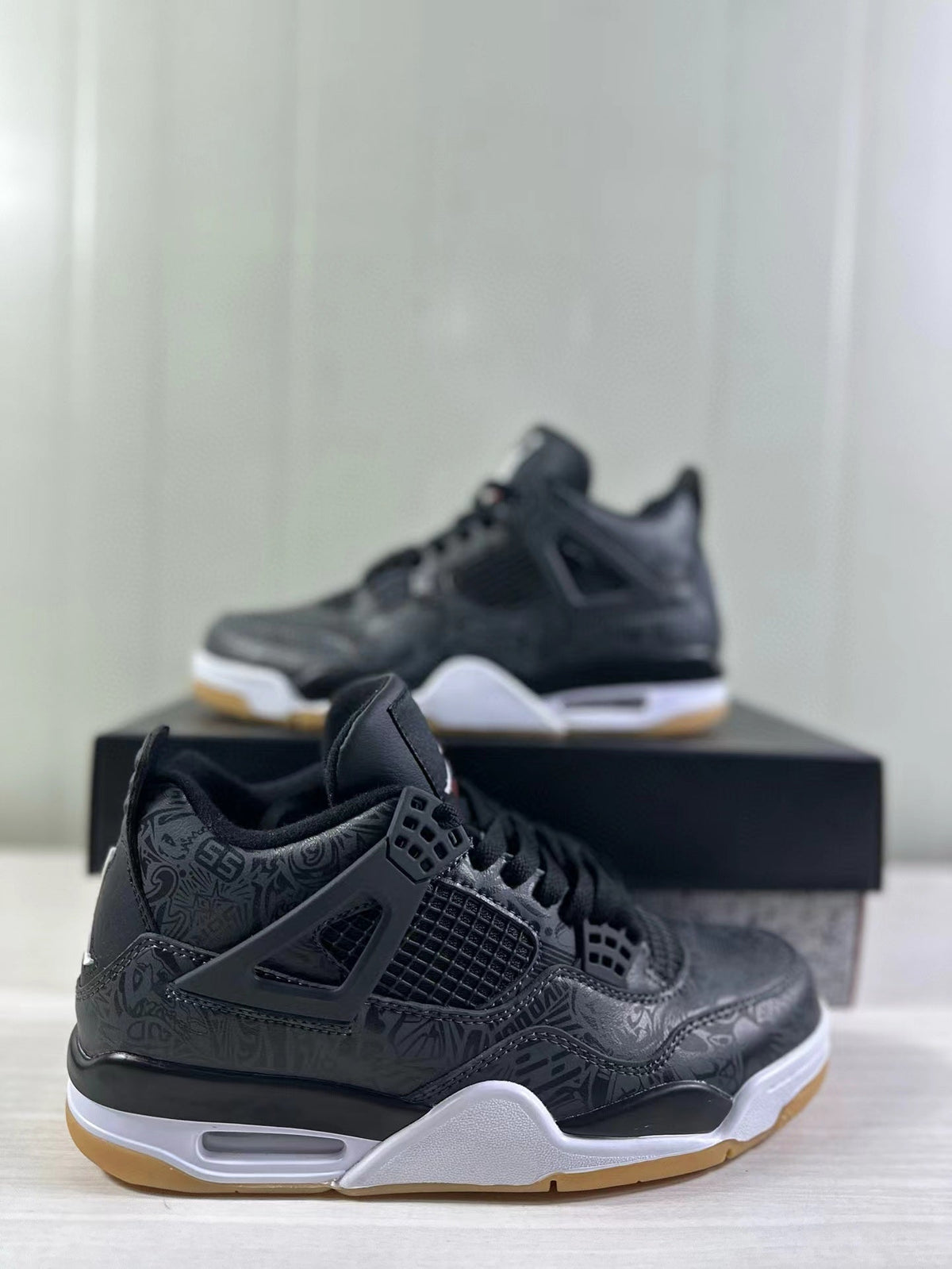 Jordan Air Jordan 4 Black Laser Sneakers CI2970-001